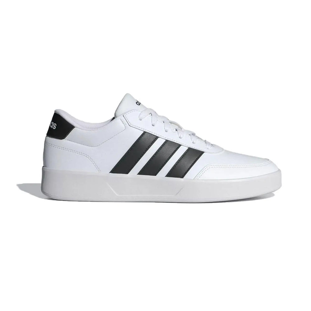Tenis Casual Para Caballero Adidas Breaknet 3.0 Blanco Negro Ab0701