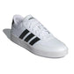 Tenis Casual Para Caballero Adidas Breaknet 3.0 Blanco Negro Ab0701