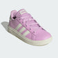 Tenis Casual Para Dama Adidas Grand Court Lila Marfil Ab0701