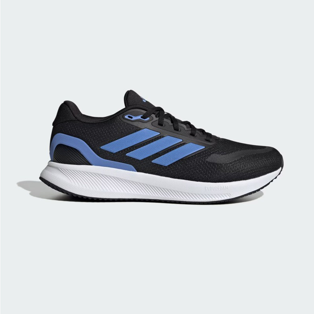 Tenis Deportivo Para Caballero Adidas Runfalcon 5 Negro Azul Ab0701