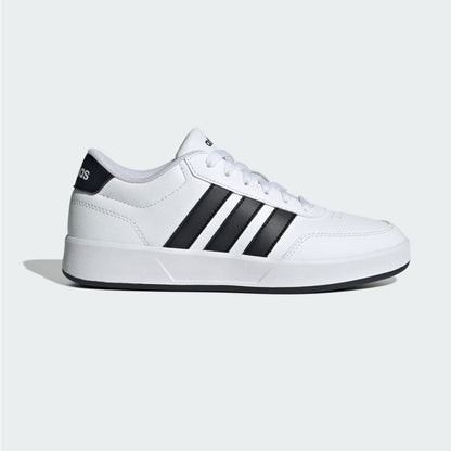 Tenis Casual Para Dama Adidas Breaknet 3.0 Blanco Negro Ab0701