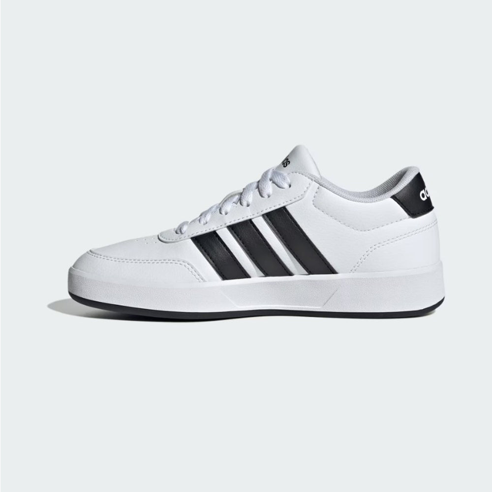 Tenis Casual Para Dama Adidas Breaknet 3.0 Blanco Negro Ab0701