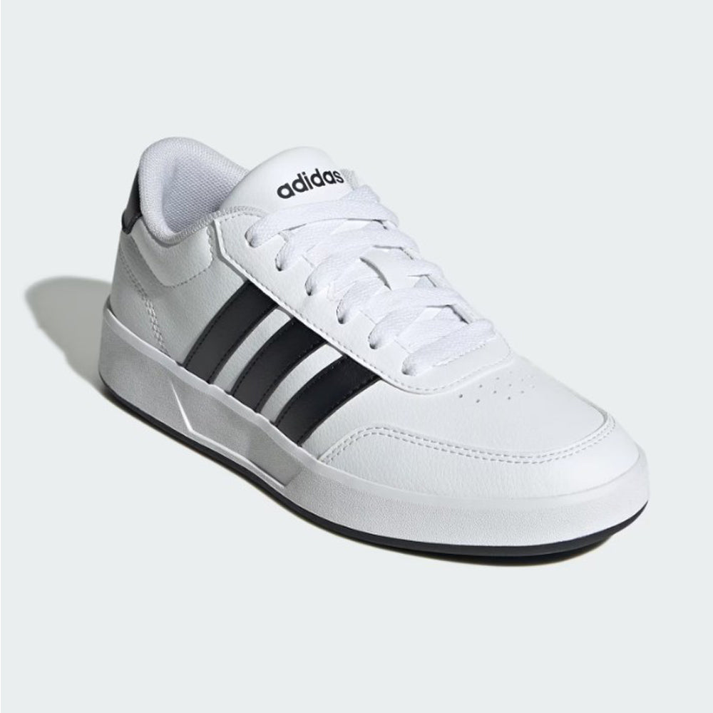 Tenis Casual Para Dama Adidas Breaknet 3.0 Blanco Negro Ab0701