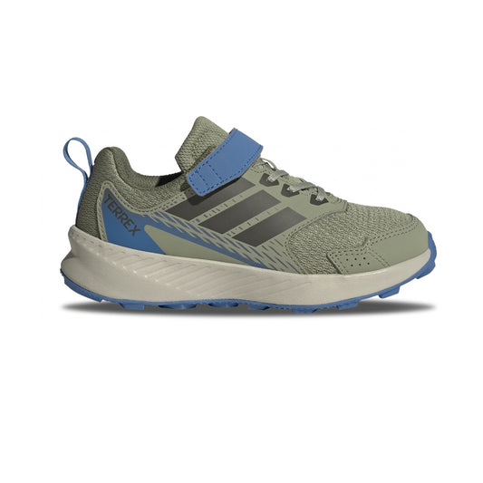 Tenis Deportivo Para Niño Adidas Terrex Oliva Azul Ab0701