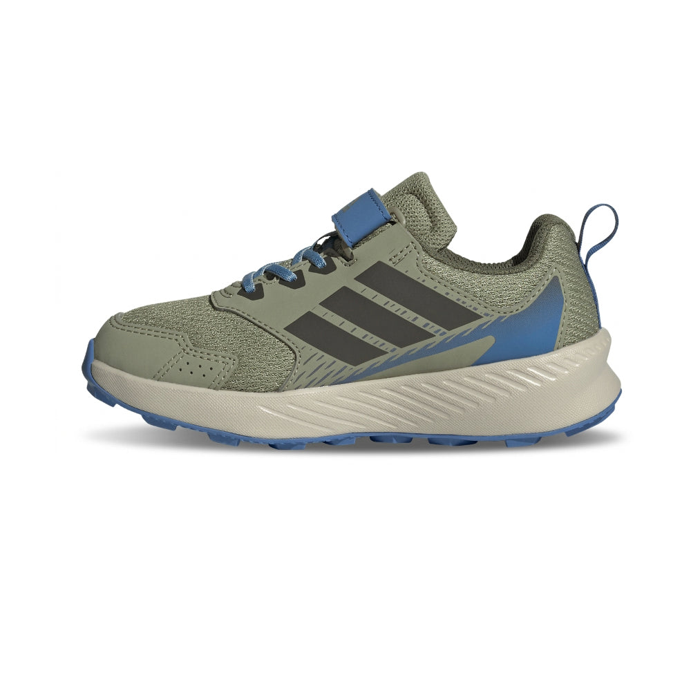 Tenis Deportivo Para Niño Adidas Terrex Oliva Azul Ab0701