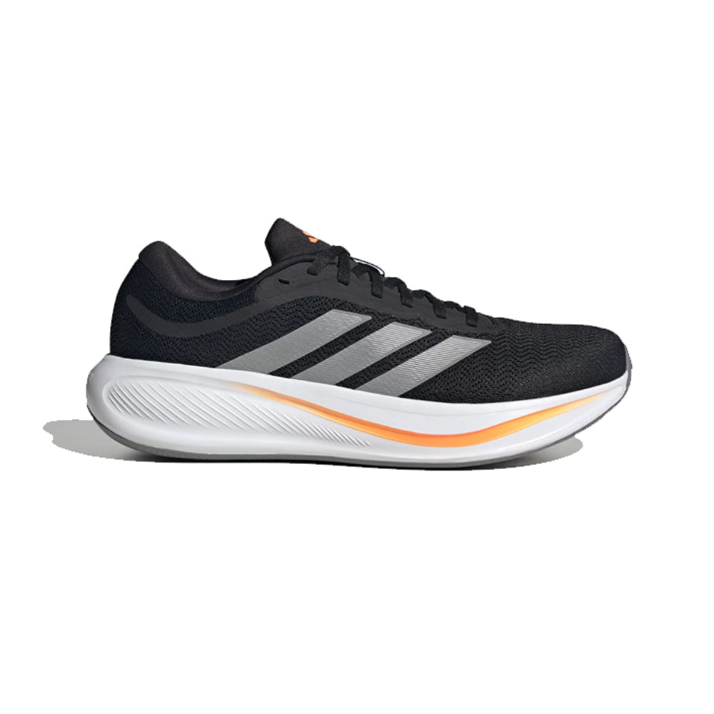 Tenis Deportivo Para Caballero Adidas Response Runner Negro Gris Naranja Blanco Ab0701