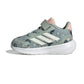 Tenis Deportivo Para Bebe Adidas Runfalcon 5 Gris Blanco Ab0701