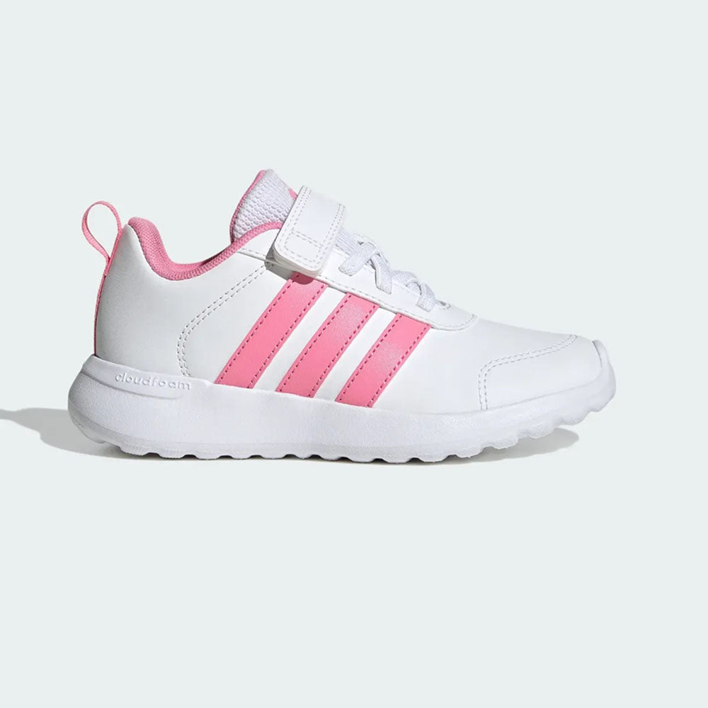 Tenis Deportivo Para Niño Adidas Lifestyle Vl Blanco Rosa Ab0701