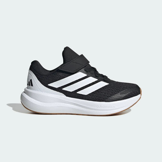 Tenis Deportivo Para Niño Adidas Runfalcon 6 Negro Blanco Ab0701