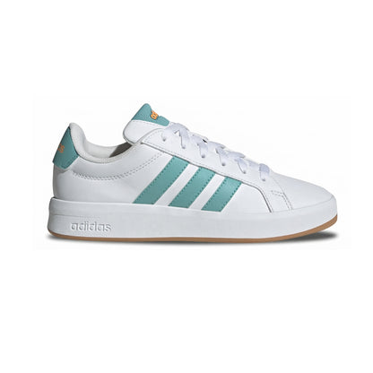 Tenis Casual Para Dama Adidas Grand Court 3.0 Blanco Menta Ab0701