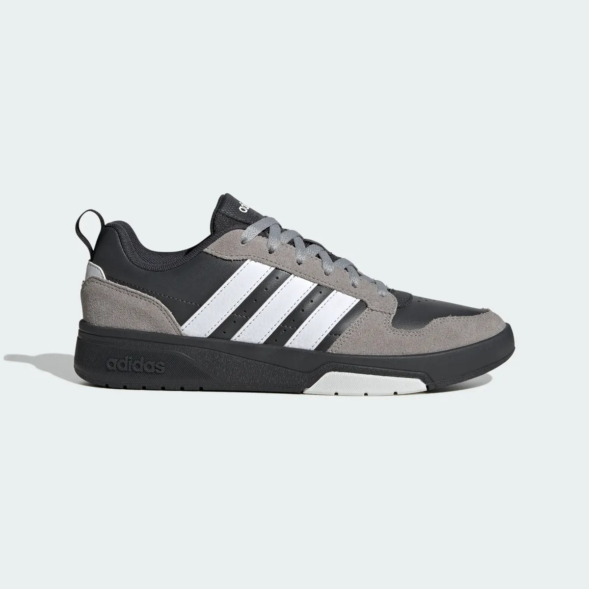 Tenis Casual Para Caballero Adidas Courtwave Carbon Blanco Gris Ab0701
