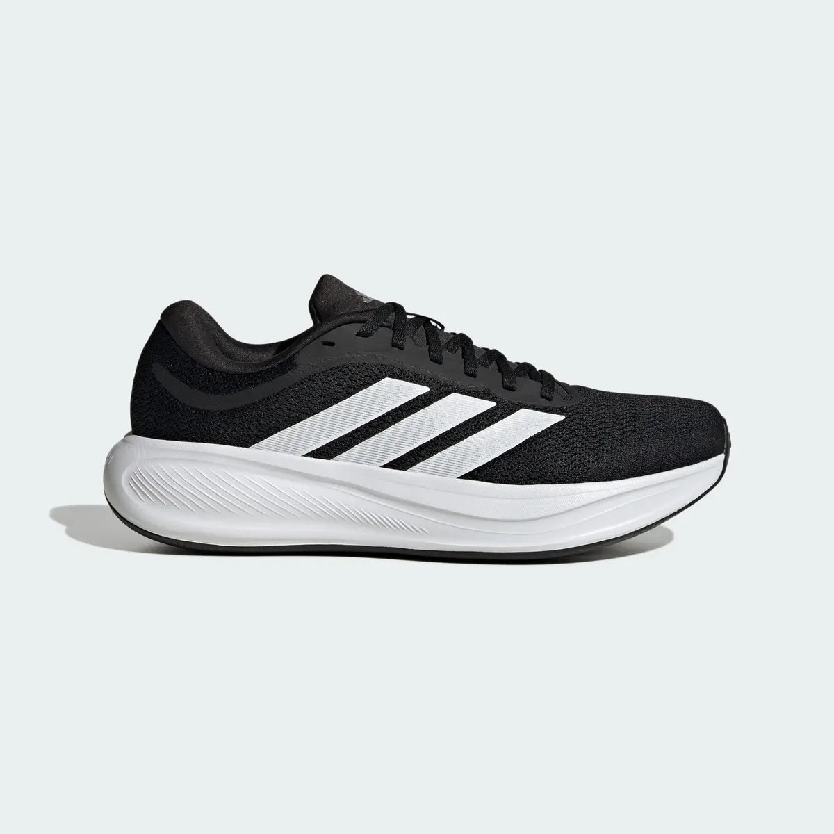 Tenis Deportivo Para Caballero Adidas Response 2 Negro Blanco Ab0701