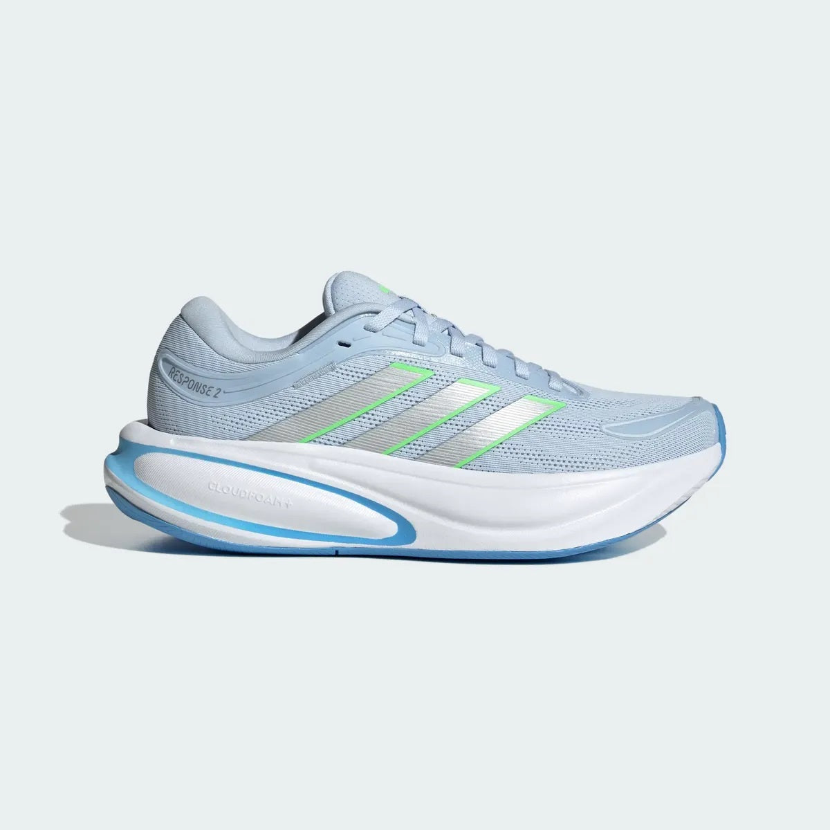 Tenis Deportivo Para Dama Adidas Response 2 Cielo Metálico Lima Ab0701
