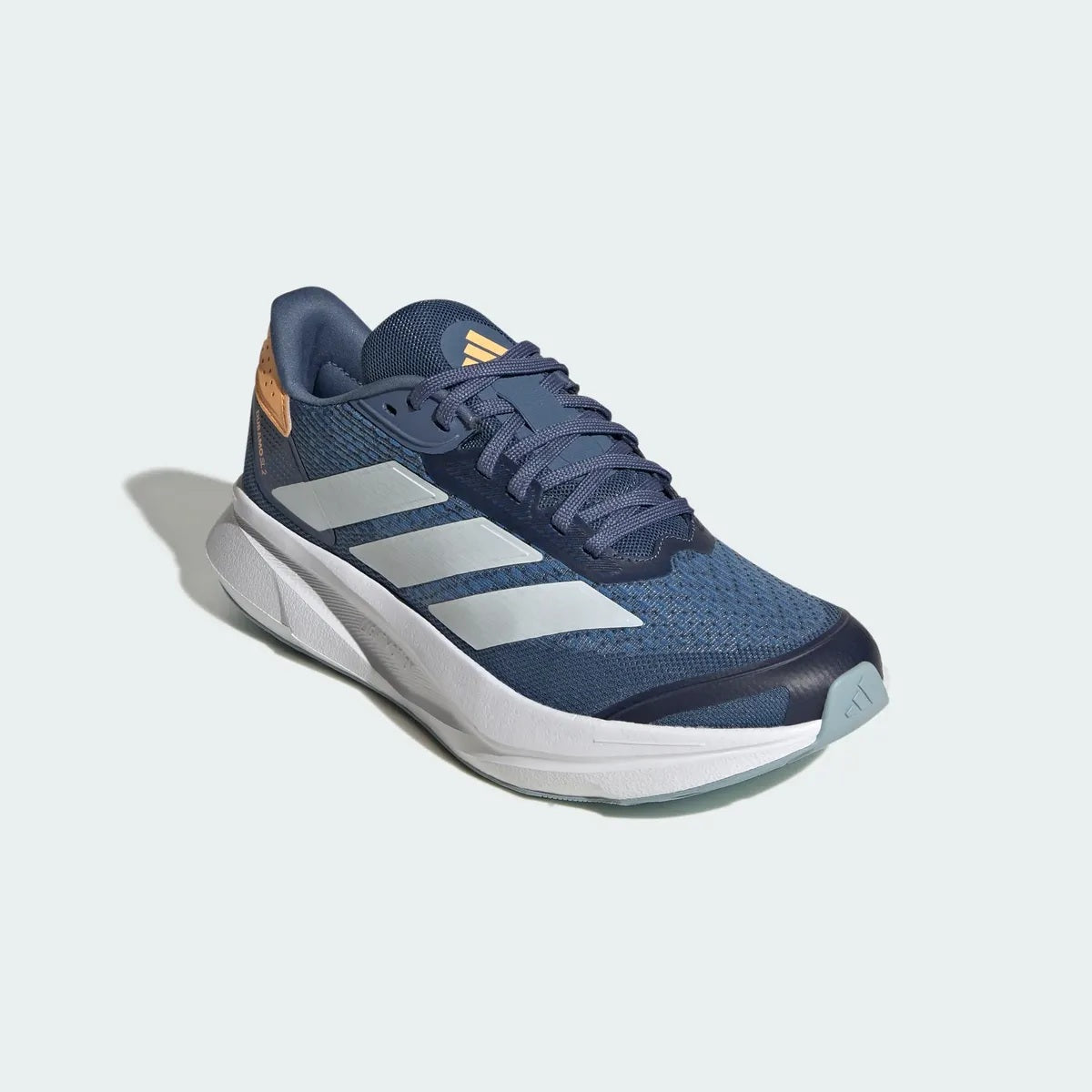Tenis Deportivo Para Dama Adidas Duramo SL Marino Blanco Naranja Ab0701