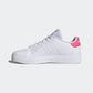 Tenis Casual Para Dama Adidas Advantage Base 2.0 Blanco Rosa Ab0701