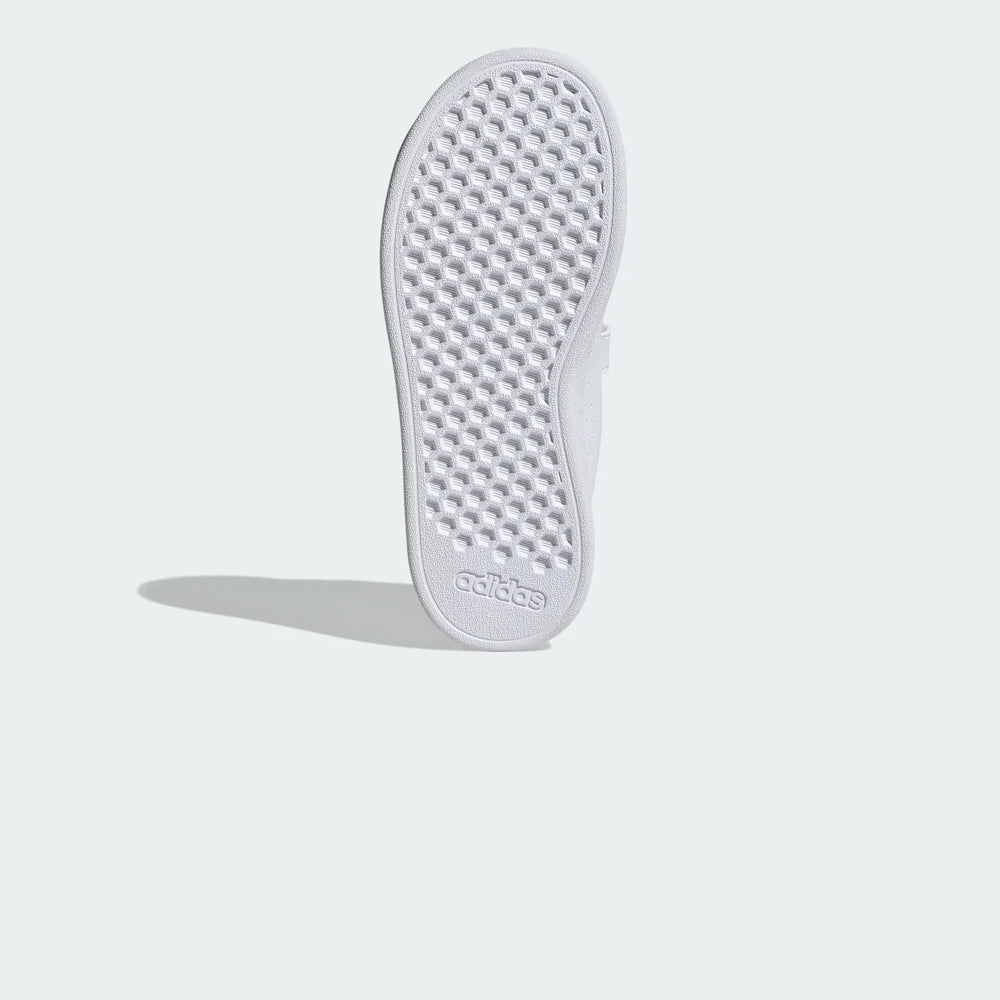 Tenis Caual Para Niña Adidas Adavantage 2.0 Blanco Rosa Ab0701