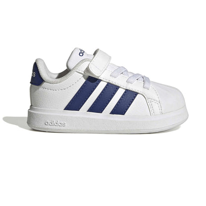 Tenis Casual Para Bebe Adidas Streettalk Blanco Marino Ab0701