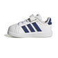 Tenis Casual Para Bebe Adidas Streettalk Blanco Marino Ab0701