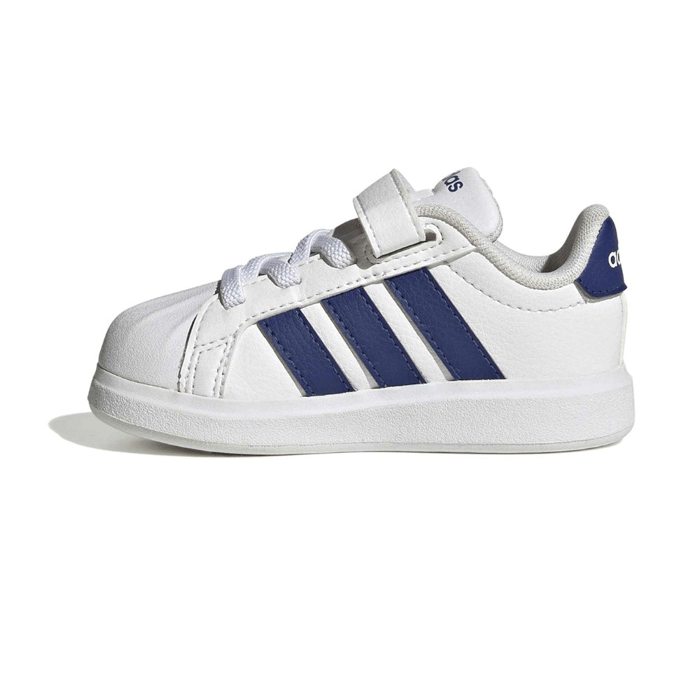 Tenis Casual Para Bebe Adidas Streettalk Blanco Marino Ab0701