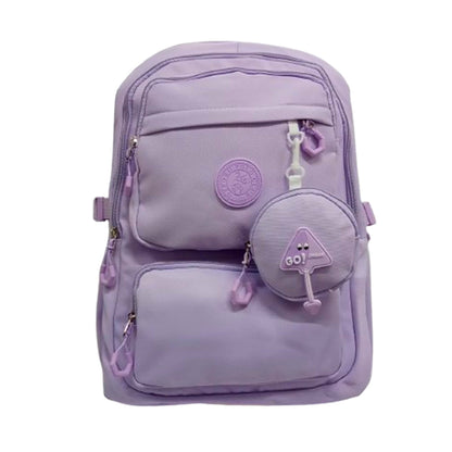 Mochila Para Niña Juvenil Lila Ab0701