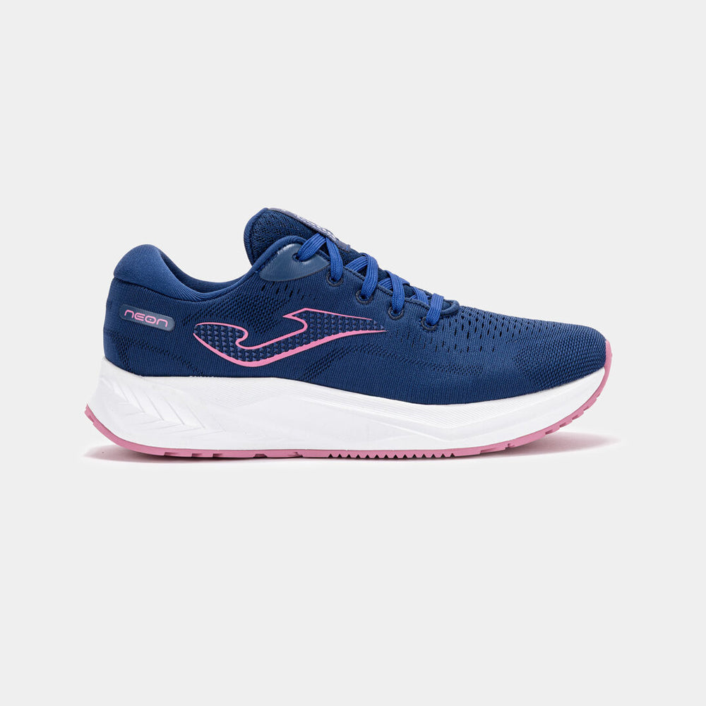 Tenis Deportivo Para Dama Running Joma Neon Lady 26 Marino Rosa Ab0701