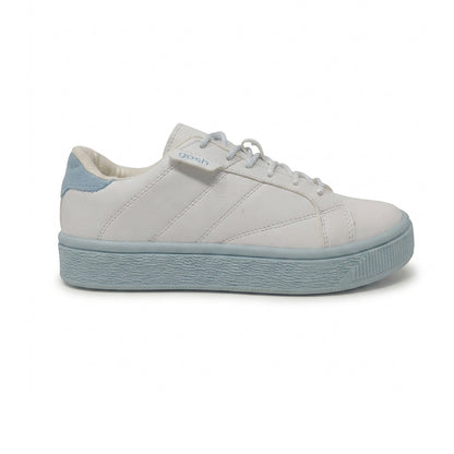 Tenis Casual Para Dama Gosh Triker Blanco Azul Ab0701