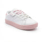 Tenis Casual Para Dama Gosh Triker Blanco Rosa Ab0701