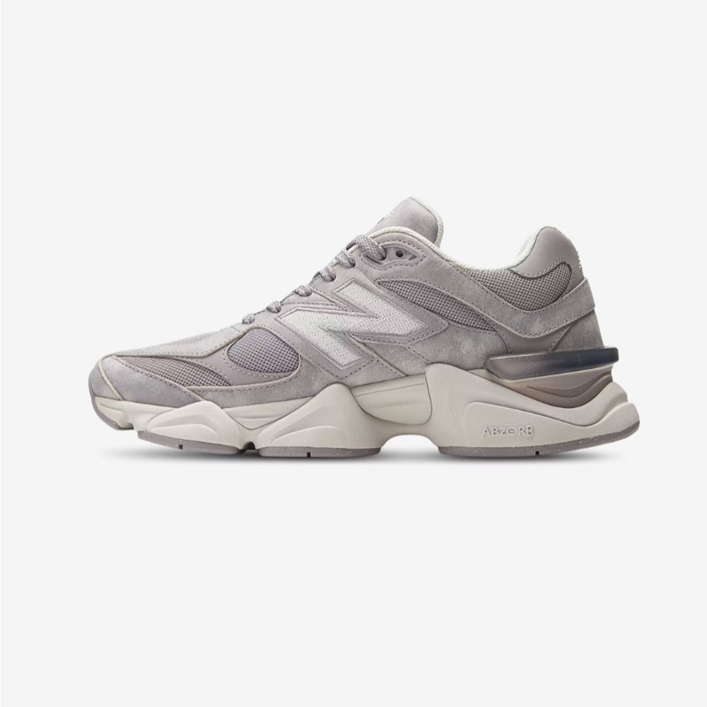 Tenis Deportivo Para Dama New Balance 9060 Gris Blanco Ab0701