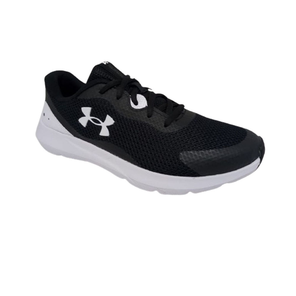 Tenis Deportivo Para Dama Under Armour Surge3 Negro Blanco Ab0701