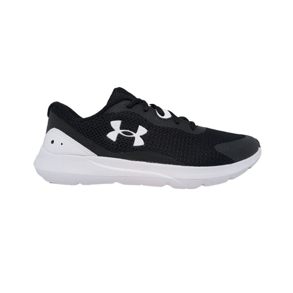 Tenis Deportivo Para Dama Under Armour Surge3 Negro Blanco Ab0701