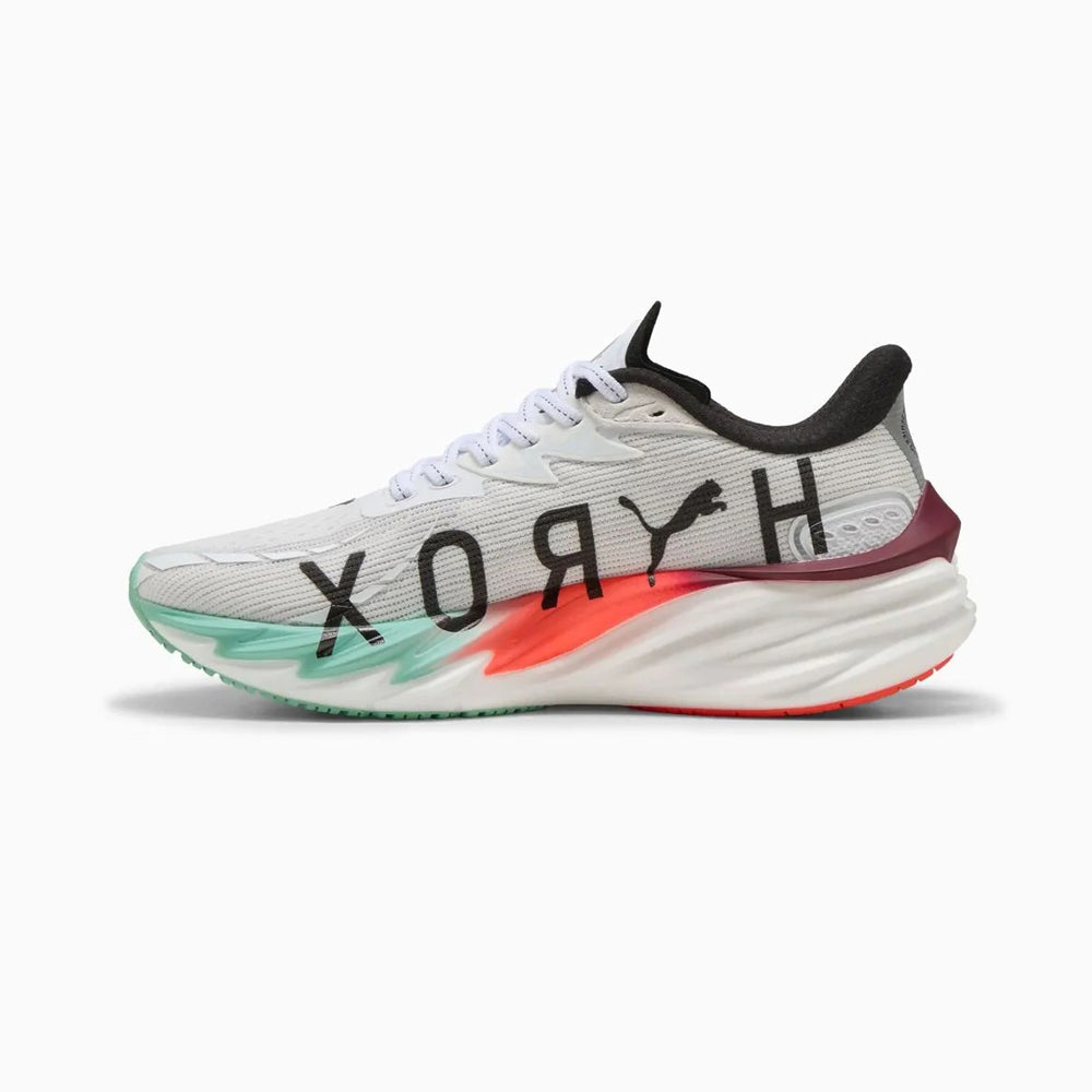 Tenis Deportivo Para Dama Puma Velocity NITRO 4 Blanco Menta Rojo Ab0701