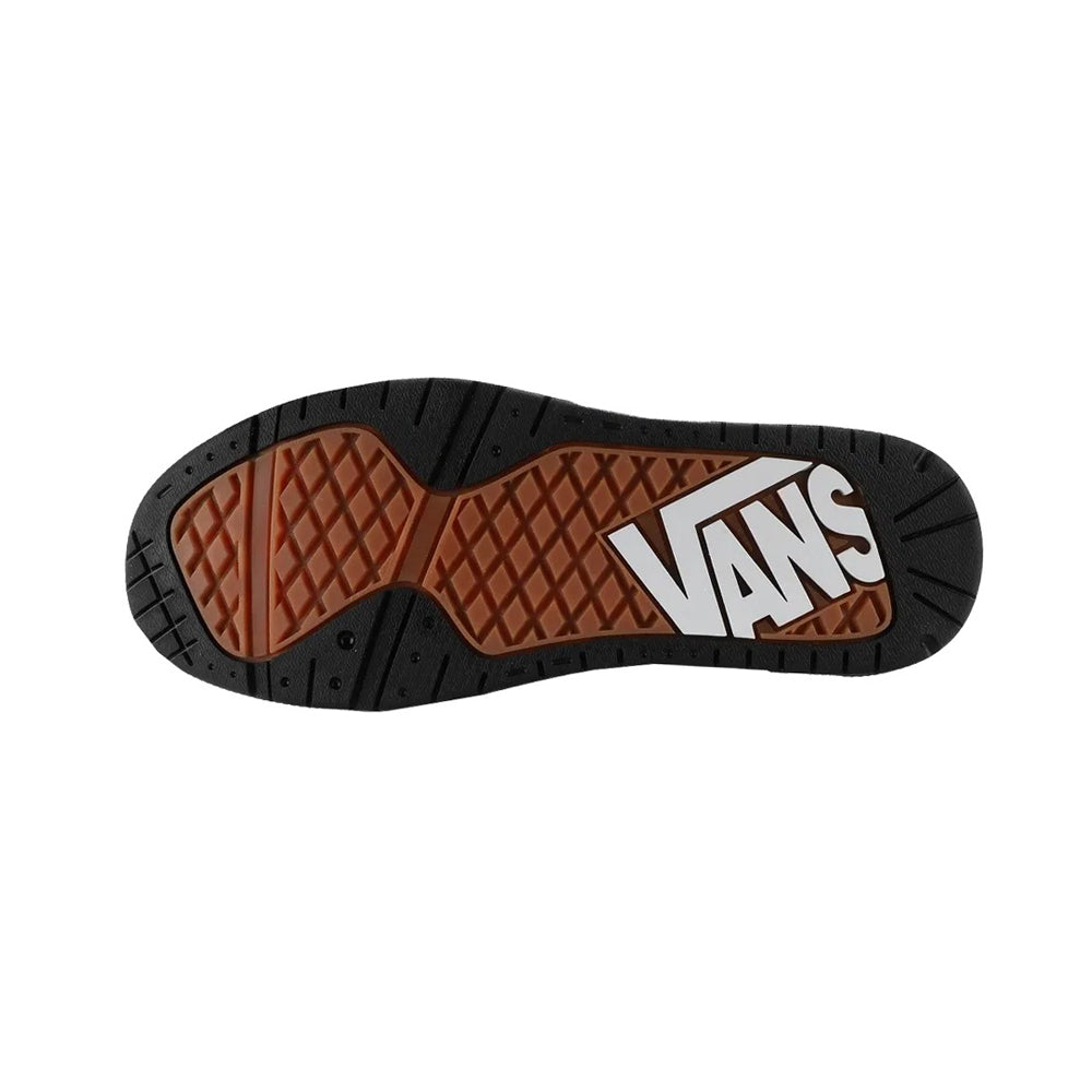 Tenis Casual Para Caballero Vans Upland Blanco Negro Ab0701