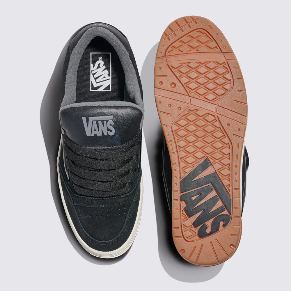 Tenis Casual Para Caballero Vans Hylane Negro Gris Ab0701