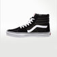 Tenis Casual De Bota Para Caballero Vans SK8 HI Negro Blanco Ab0701