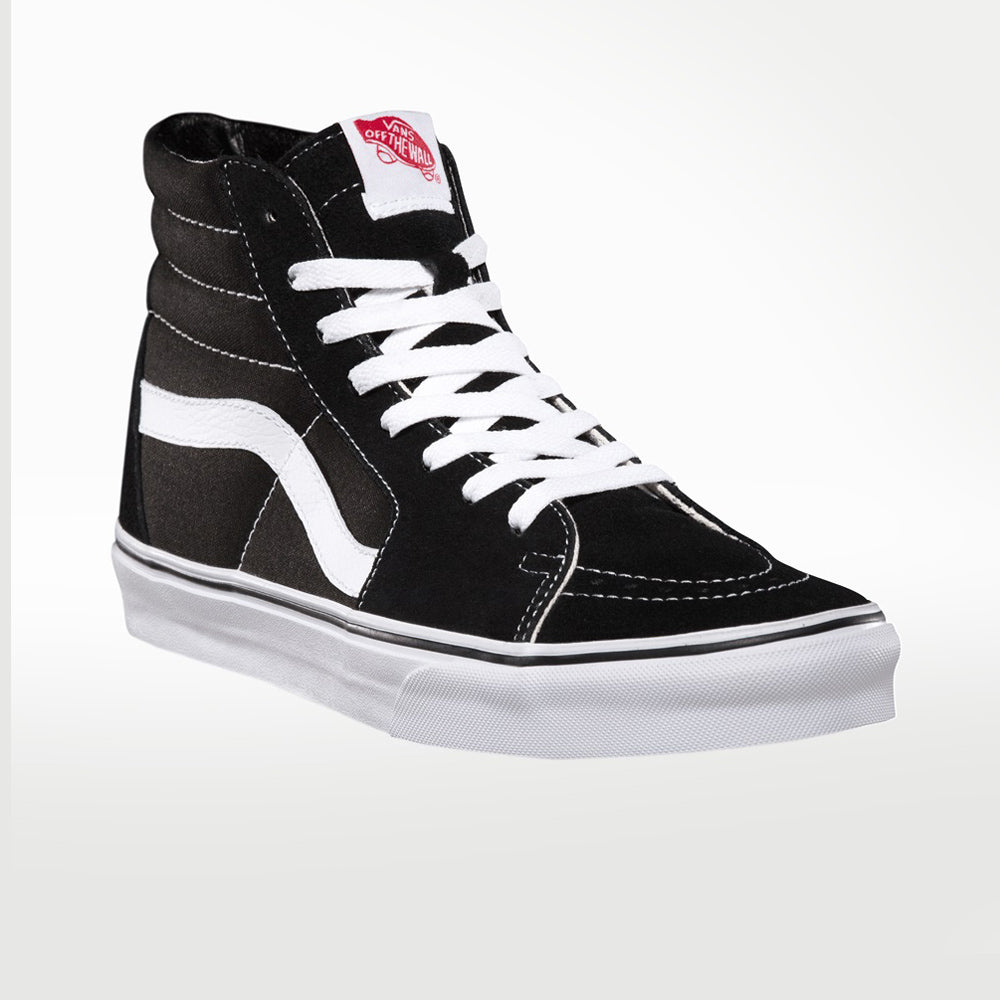 Tenis Casual De Bota Para Caballero Vans SK8 HI Negro Blanco Ab0701