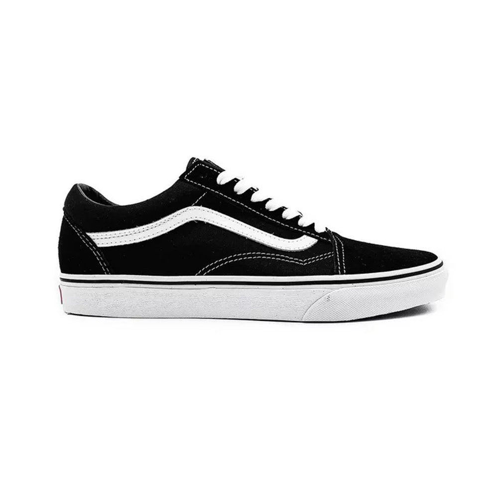 Tenis Casuales Para Caballero Vans Old Skool Negro Blanco Ab0701