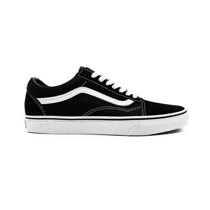 Tenis Casuales Para Caballero Vans Old Skool Negro Blanco Ab0701