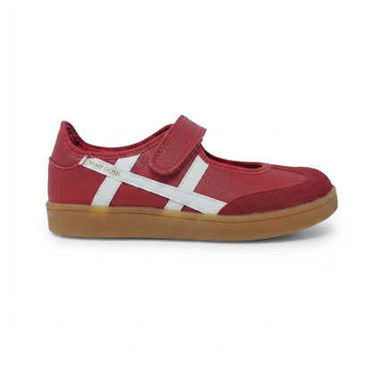 Tenis Casual Para Dama Gosh Verlon Rojo Blanco Ab701