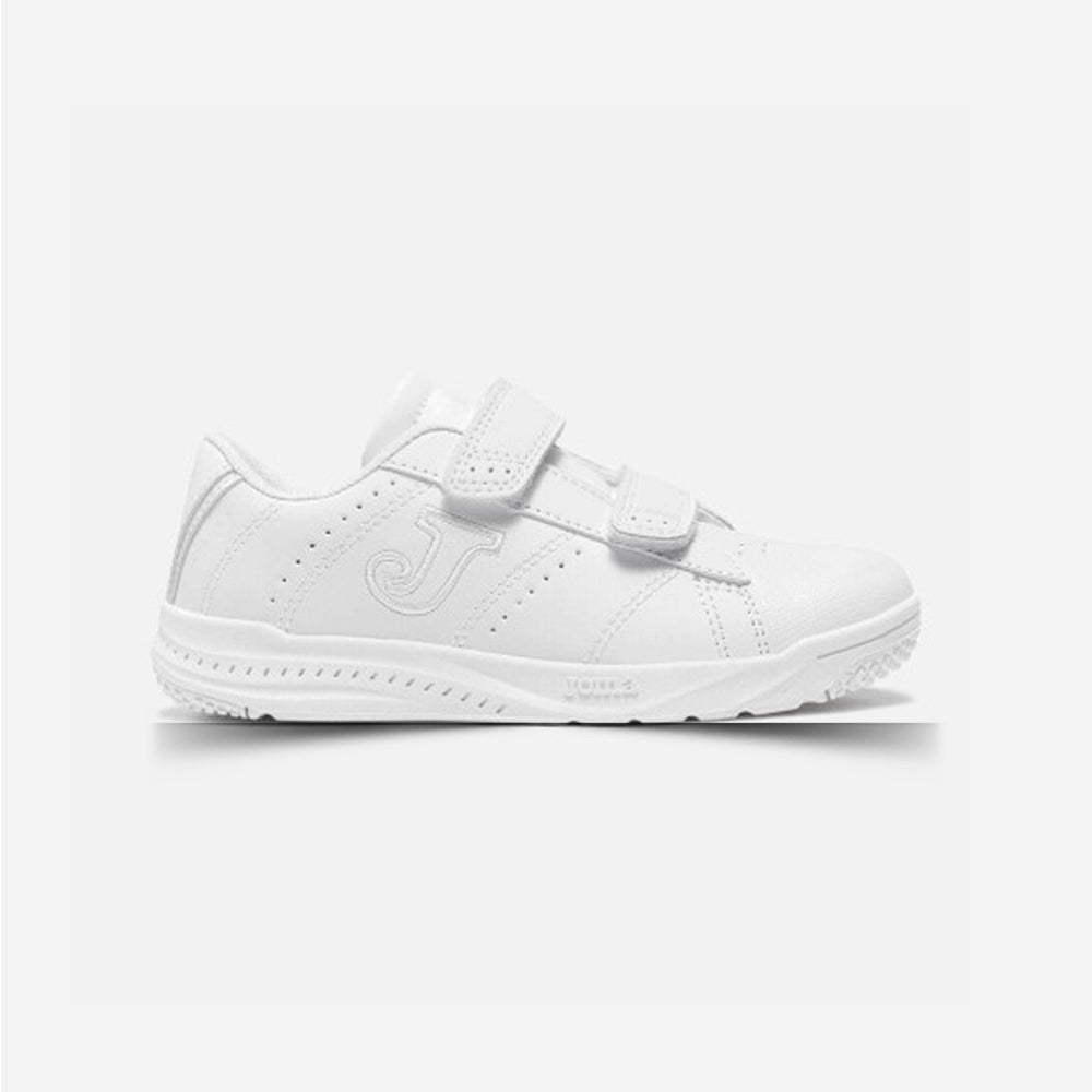 Tenis Escolar Para Dama Joven Joma W School Blanco Ab0701