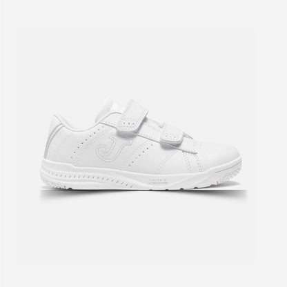 Tenis Escolar Para Dama Joven Joma W School Blanco Ab0701