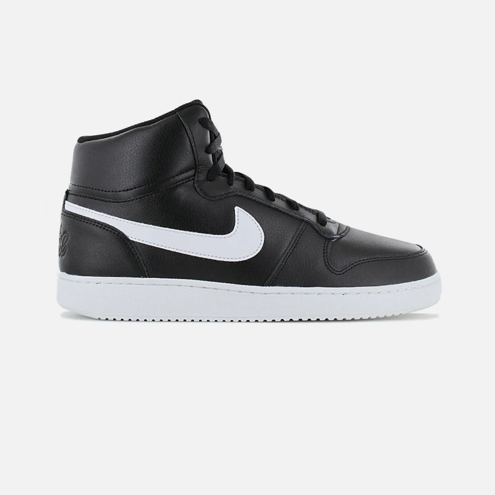 Tenis De Bota Para Caballero Nike Ebernon Mid Negro Blanco Ab0701
