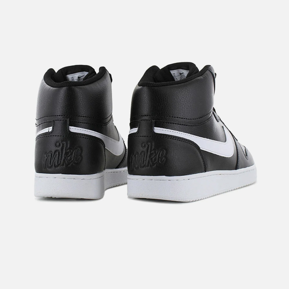 Tenis De Bota Para Caballero Nike Ebernon Mid Negro Blanco Ab0701