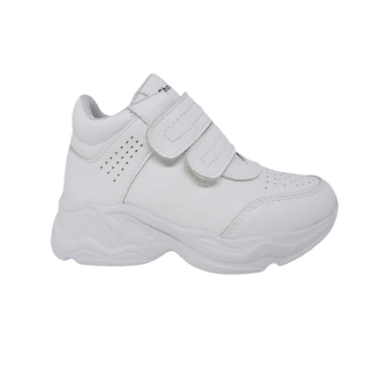 Tenis Escolares Bota Para Joven/Niño Chabelo C403A Blanco Ab0701