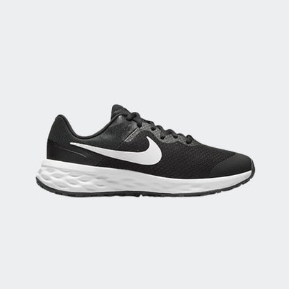 Tenis Deportivo Para Dama Nike Revolution 6 Negro Blanco Ab0701