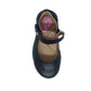 Zapato Escolar Para Niña Joven Yuyin 23380 Negro Ab0701