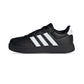 Tenis Casual Para Dama Adidas Breaknet 2.0 Negro Blanco Ab0701