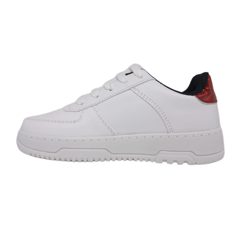 Tenis Casual Para Niña Lady Bug Miracolous Blanco Ab0701