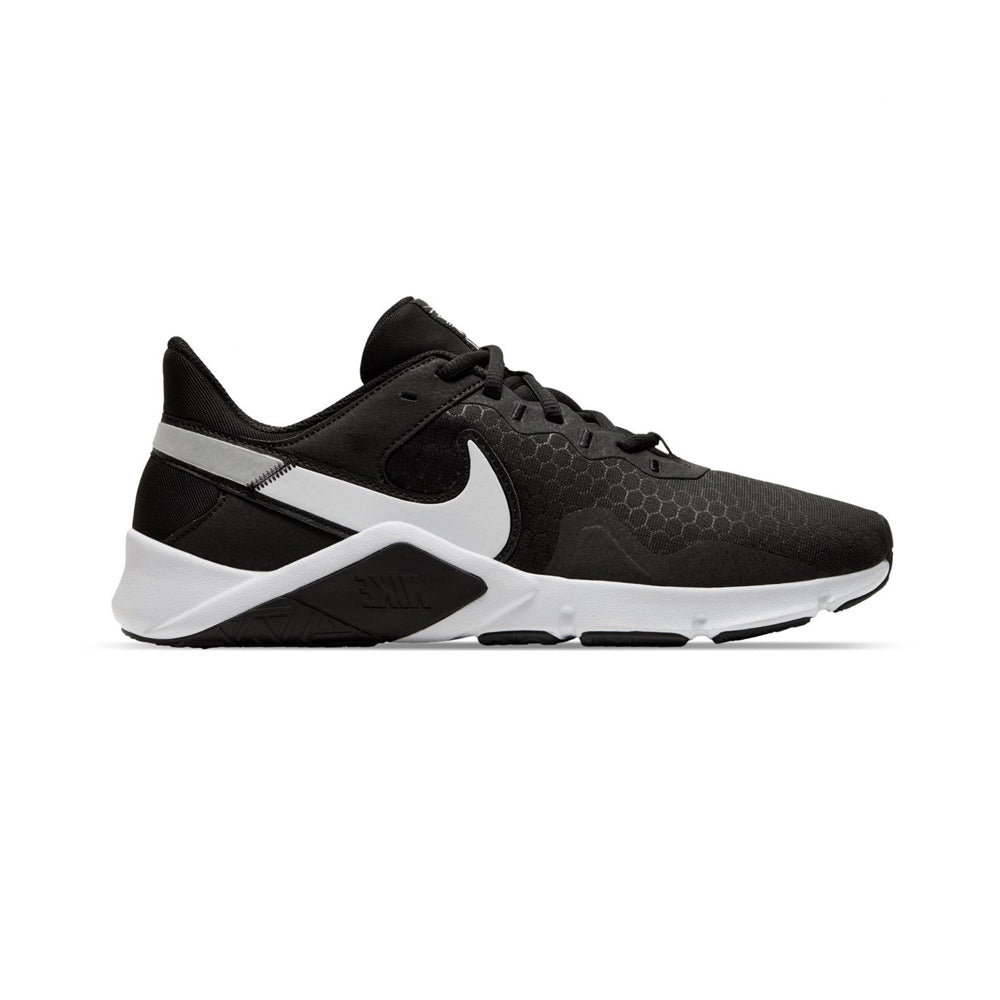 Tenis Deportivo Para Caballero Nike Legend Essential 2 Negro Blanco Ab0701