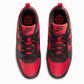 Tenis Casual Para Dama Nike Court Borough Low 2 Rojo Negro Blanco Ab0701