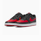 Tenis Casual Para Caballero Nike Court Vision Low Negro Rojo Blanco Ab0701
